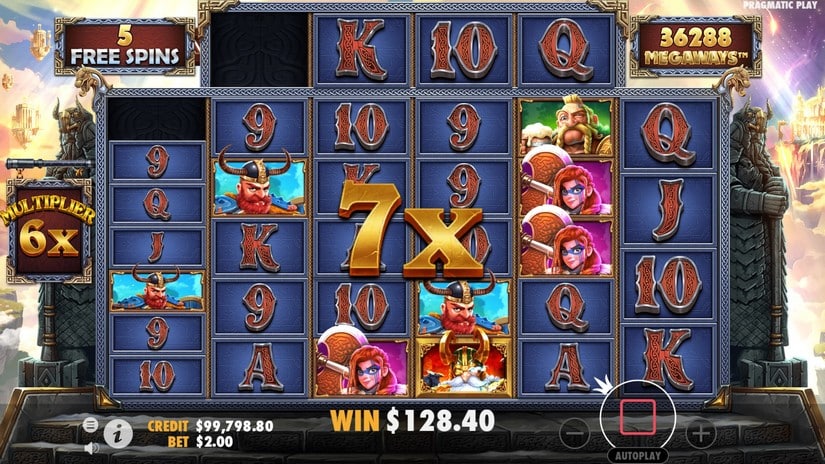 Fury of Odin Megaways slot screen 6