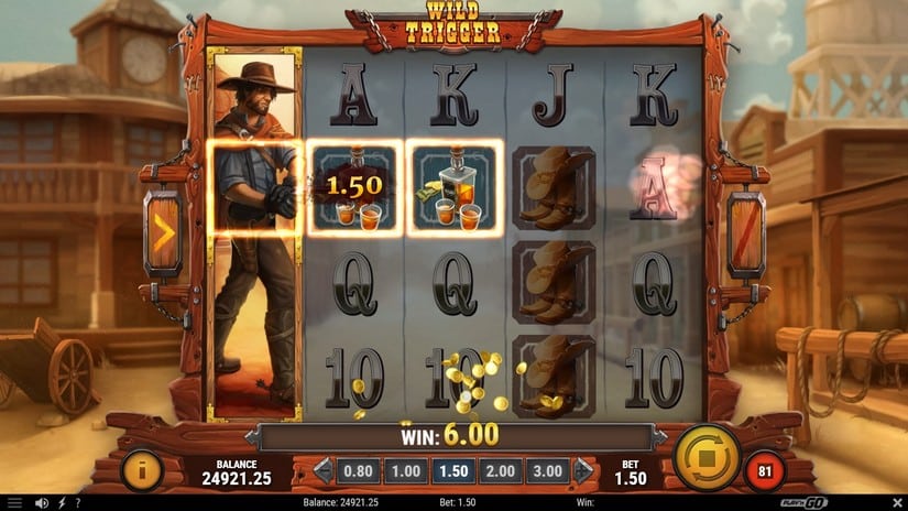 Wild Trigger slot screen 4