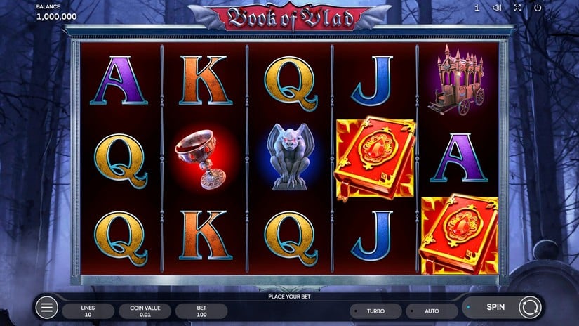 Book of Vlad slot screen 1