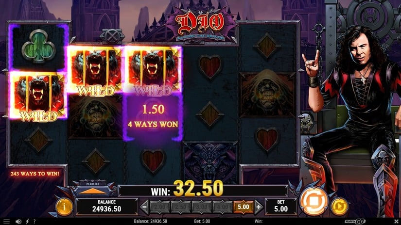 Dio – Killing the Dragon slot screen 5