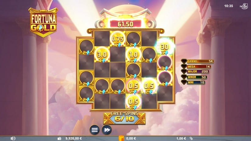Fortuna Gold slot screen 5