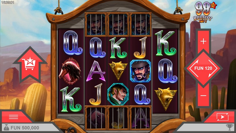 Bounty 98 Hot 1 slot screen 1