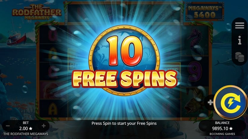 The Rodfather Megaways slot screen 4