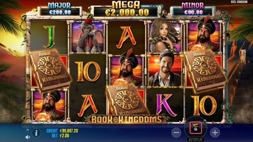 Book of Kingdoms slot screen 4