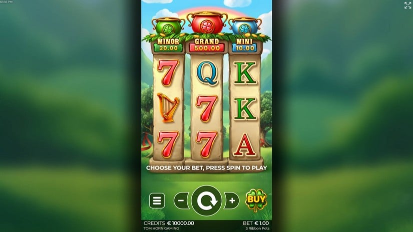 3 Ribbon Pots slot screen 1