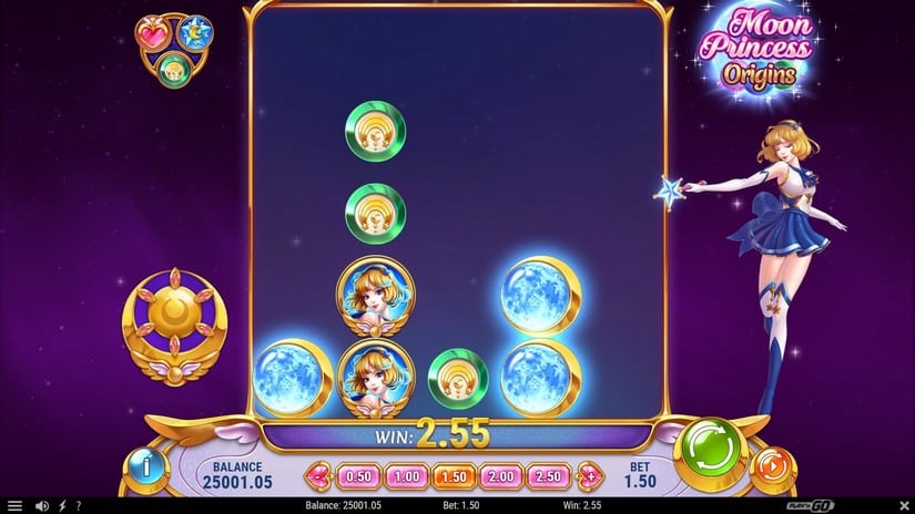 Moon Princess Origins slot screen 3