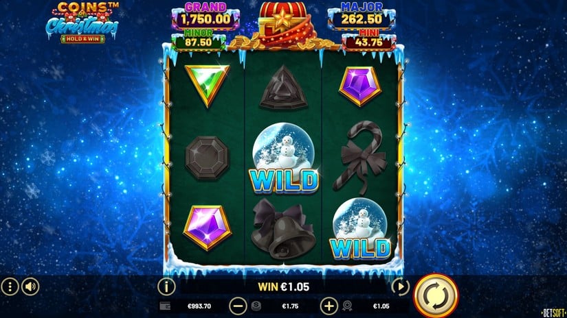 Coins of Christmas – Hold & Win slot screen 1