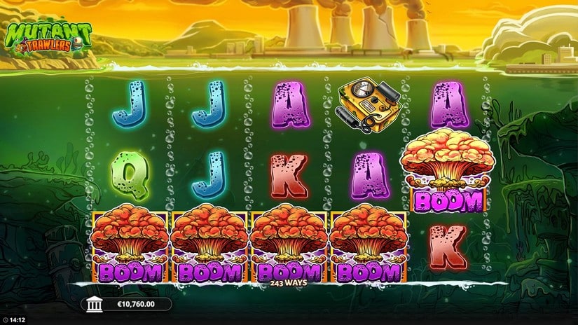 Mutant Trawlers slot screen 2