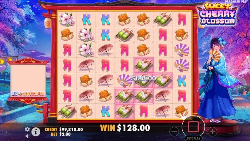 Sweet Cherry Blossom slot screen 4