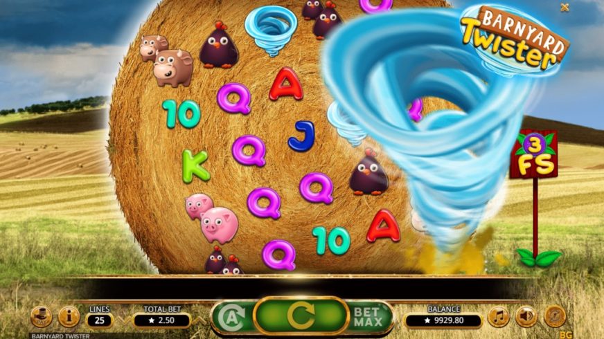 Barnyard Twister slot screen 3
