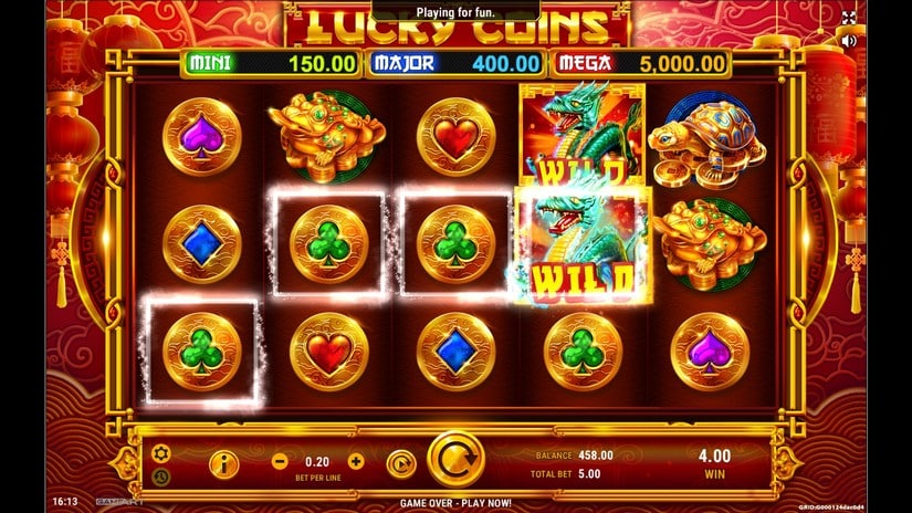 Lucky Coins slot screen 3