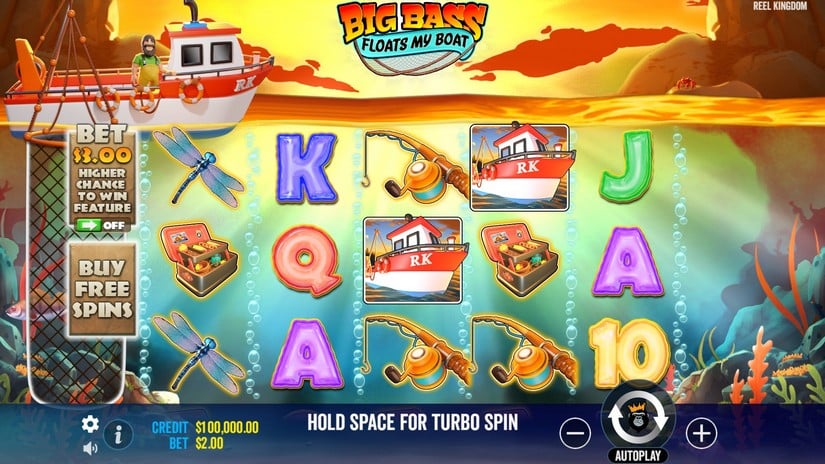 Big Bass Floats My Boat slot screen 1