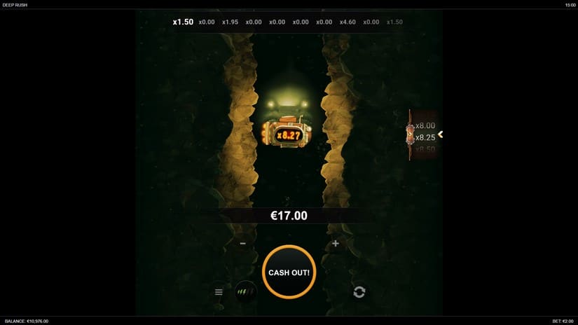 Deep Rush slot screen 5