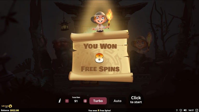 Lady Luck’s Gold Quest slot screen 4