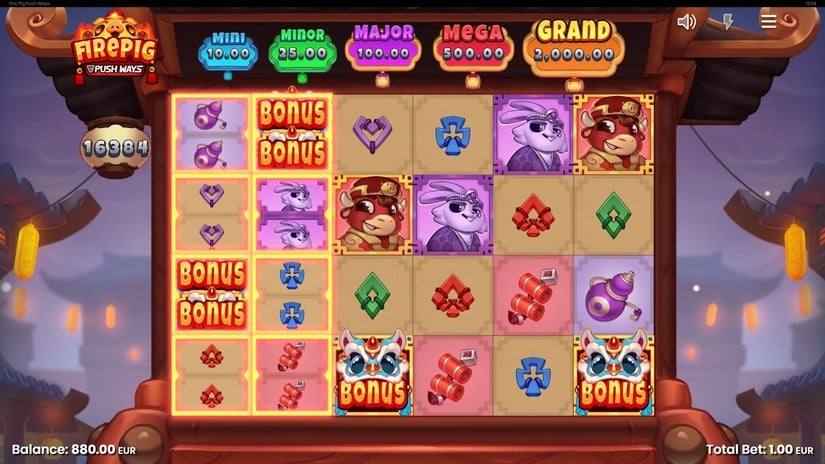 Fire Pig Push Ways slot screen 2