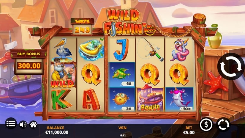 Wild Fishin Wild Ways slot screen 1