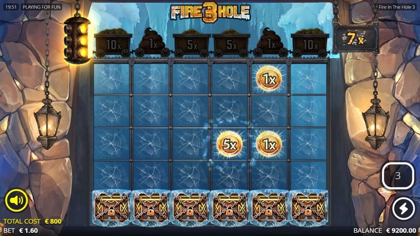 Fire in the Hole 3 slot screen 3