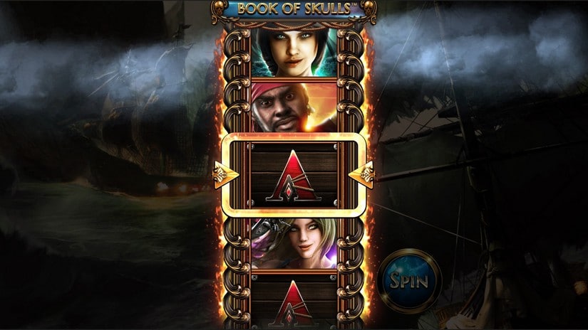 Book of Skulls slot screen 4