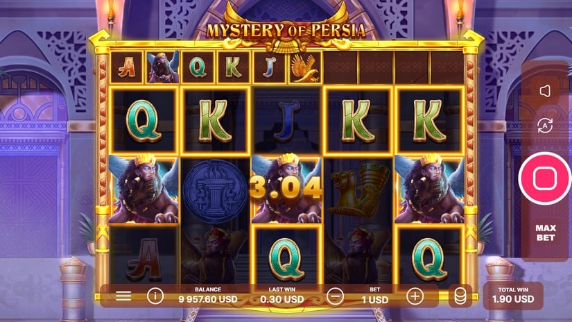 Mystery of Persia slot screen 5