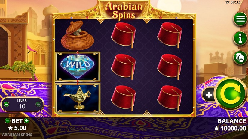 Arabian Spins slot screen 6