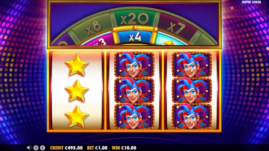 Super Joker slot screen 4