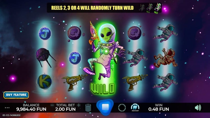 Astro Wild slot screen 2