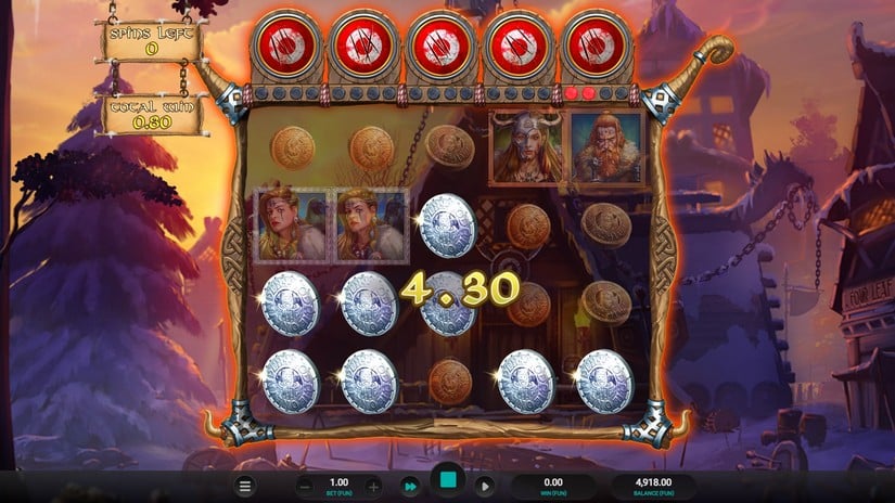 Bloodaxe slot screen 5