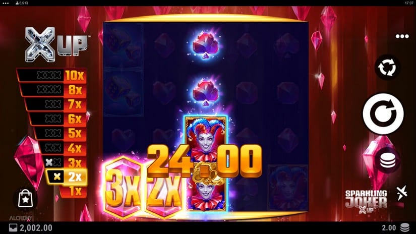Sparkling Joker X UP slot screen 4