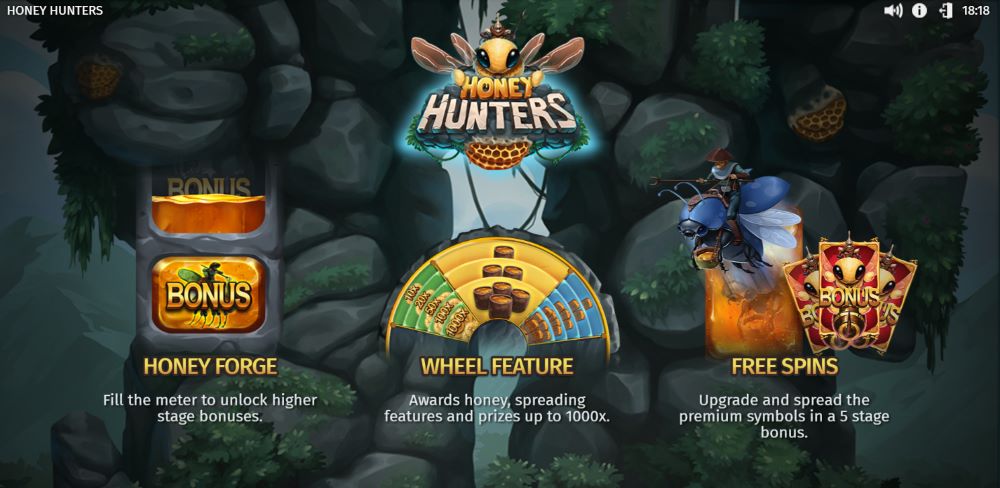 Honey Hunters features