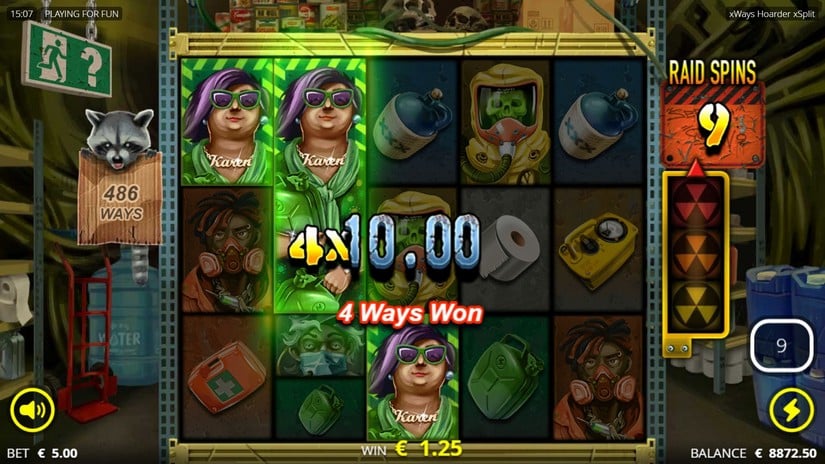 xWays Hoarder xSplit slot screen 7