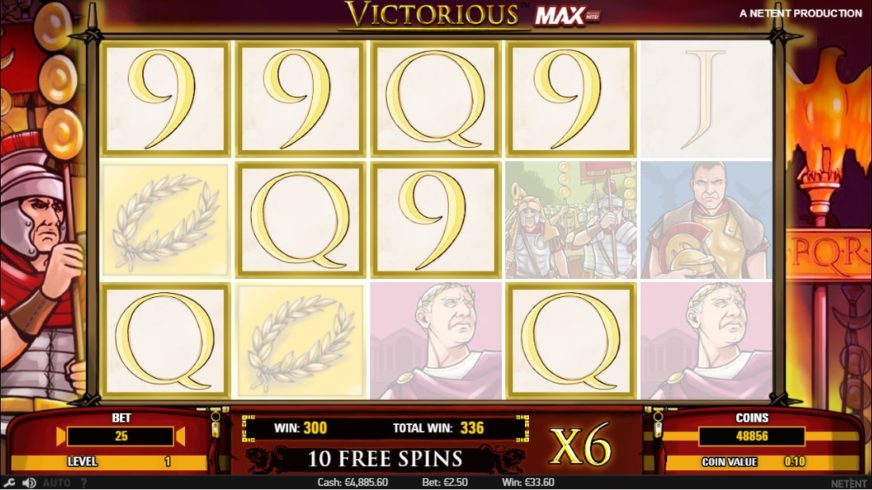 Victorious slot screen 4