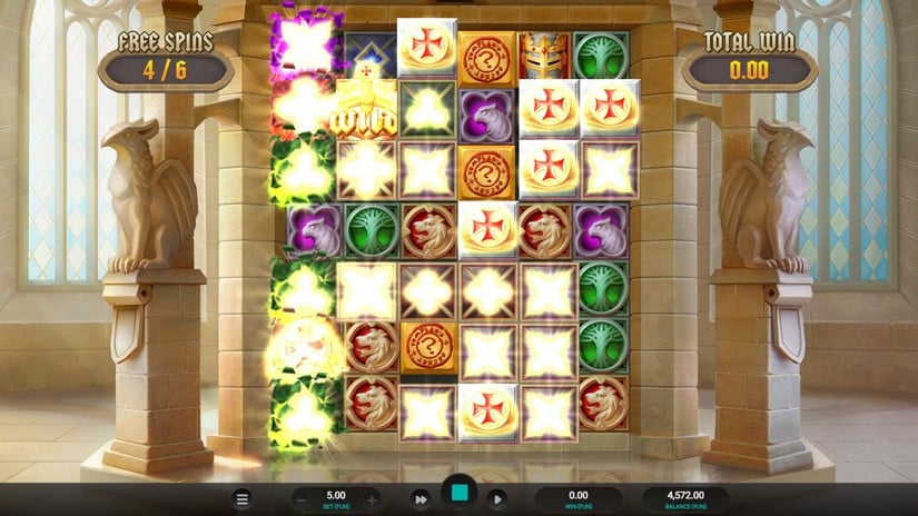 Templar Tumble slot screen 5