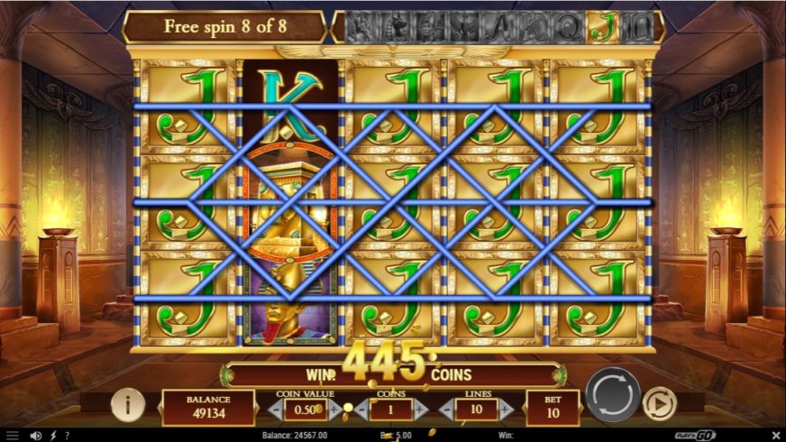 Legacy of Dead slot screen 4