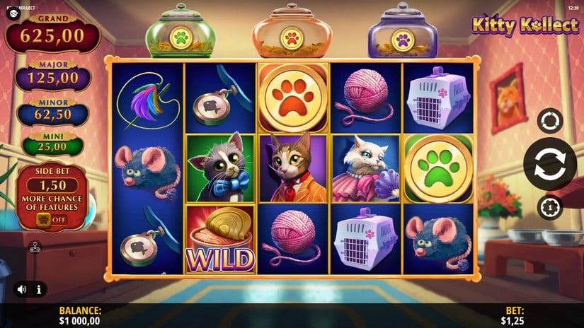 Kitty Kollect slot screen 1