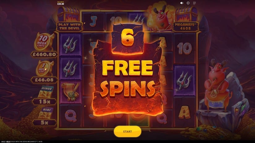 Play With the Devil Megaways slot screen 3