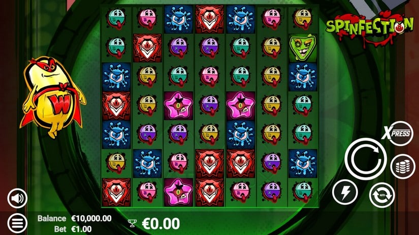 Spinfection slot screen 1