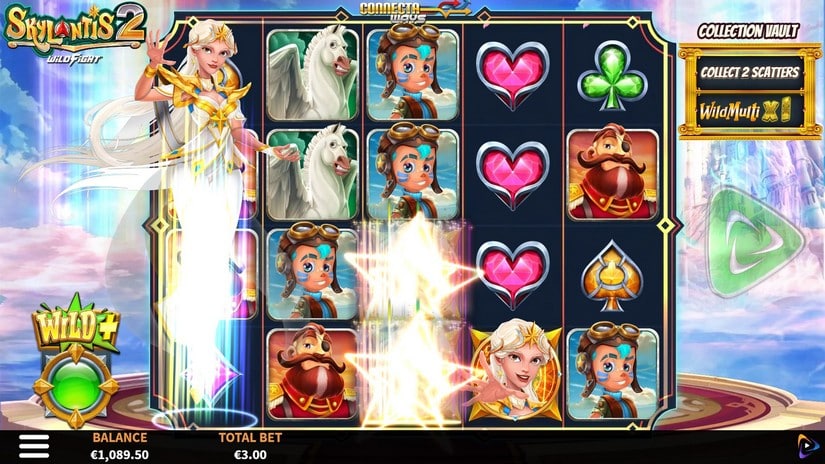 Skylantis 2 Wild Fight slot screen 4