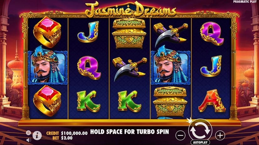 Jasmine Dreams slot screen 1