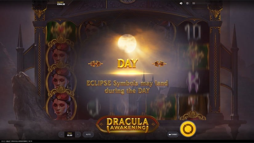 Dracula Awakening slot screen 2