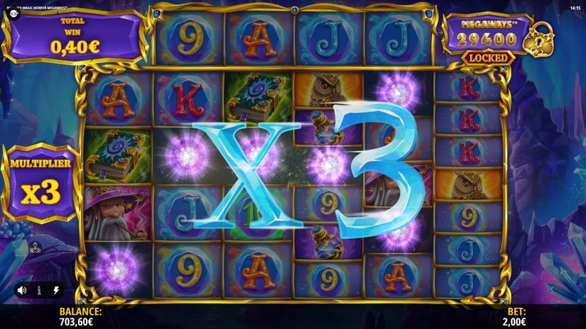 Merlin’s Magic Mirror Megaways slot screen 4