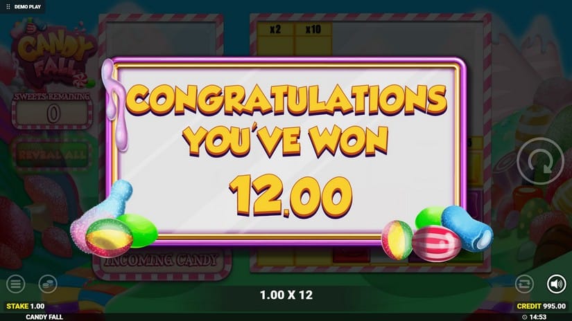 Candy Fall slot screen 5