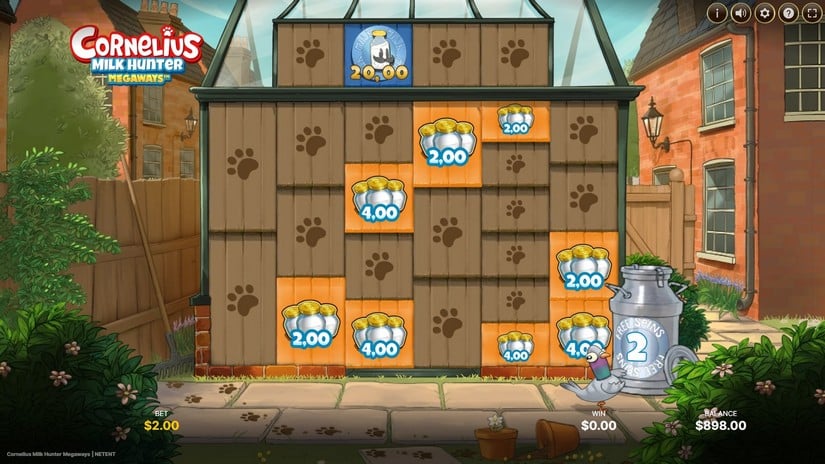 Cornelius Milk Hunter slot screen 4
