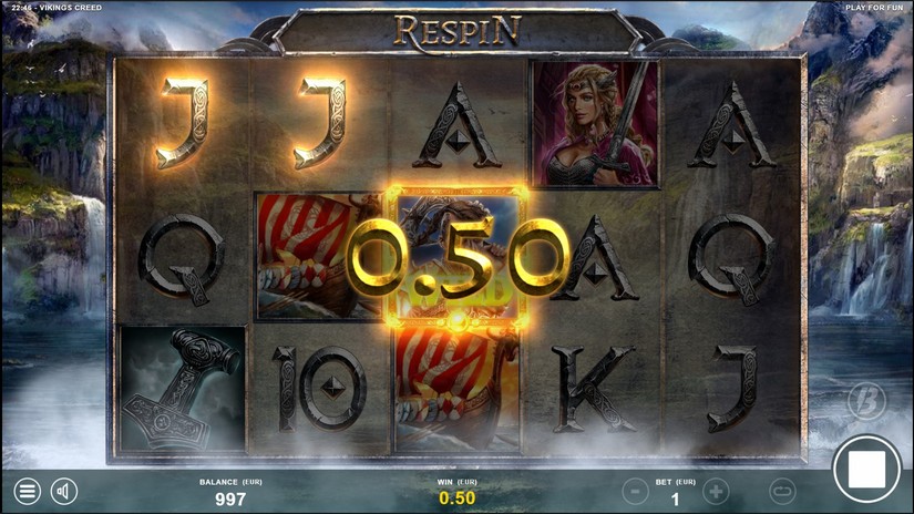 Vikings Creed slot screen 3