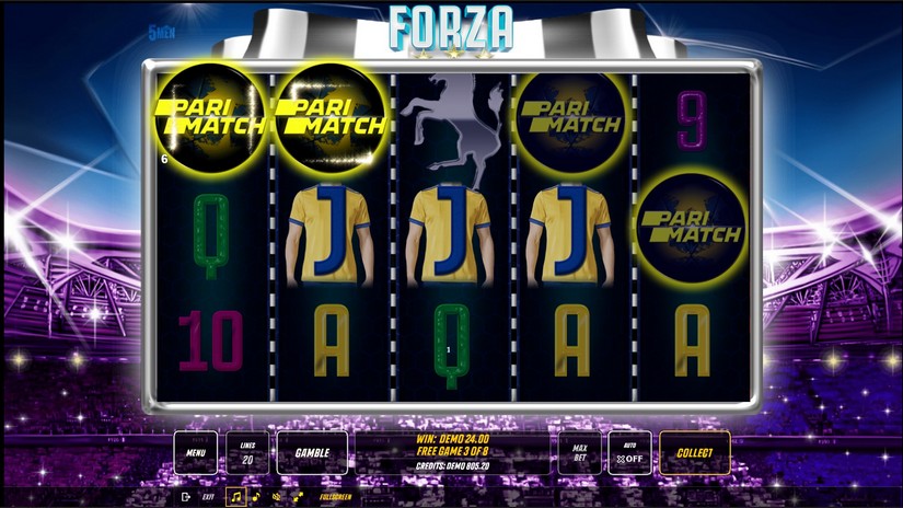 Forza slot screen 4