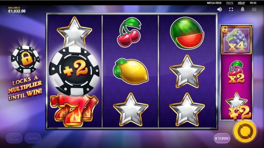 Mega Rise slot screen 4