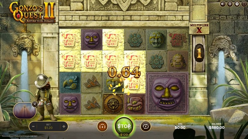Gonzo’s Quest 2 slot screen 2