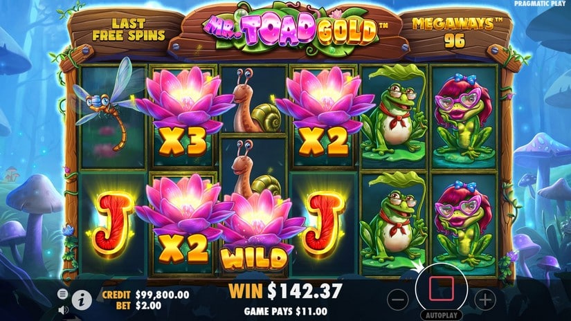 Mr Toad Gold Megaways slot screen 5