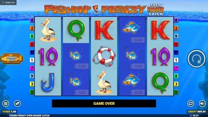 Fishin’ Frenzy Even Bigger Catch slot screen 1