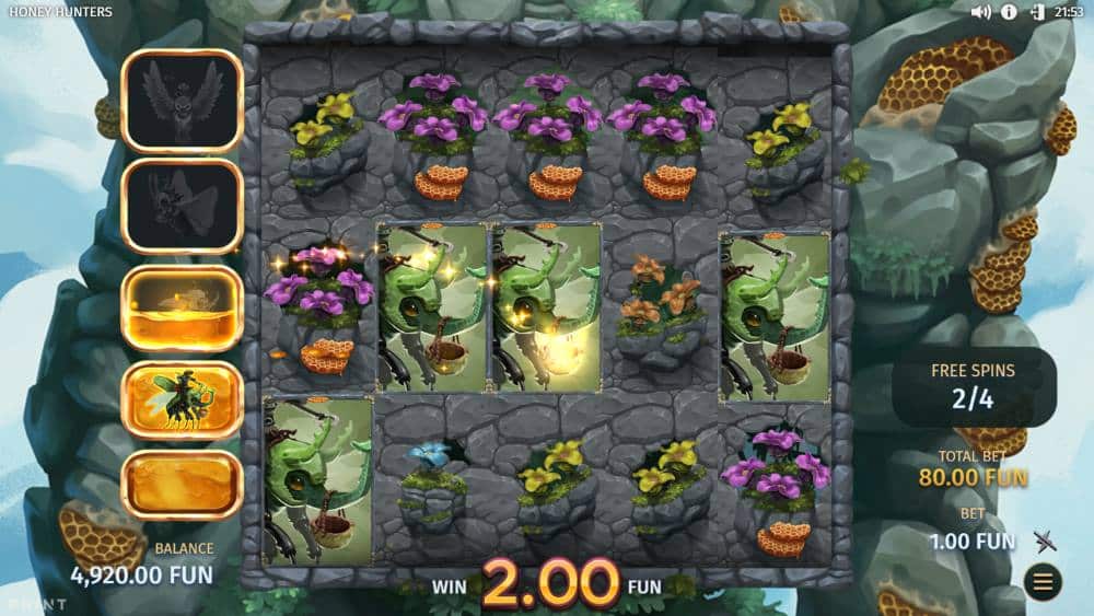 Honey Hunters free spins
