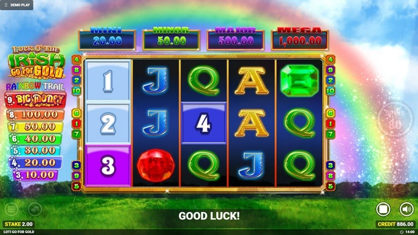 Luck O’ The Irish Go For Gold slot screen 4